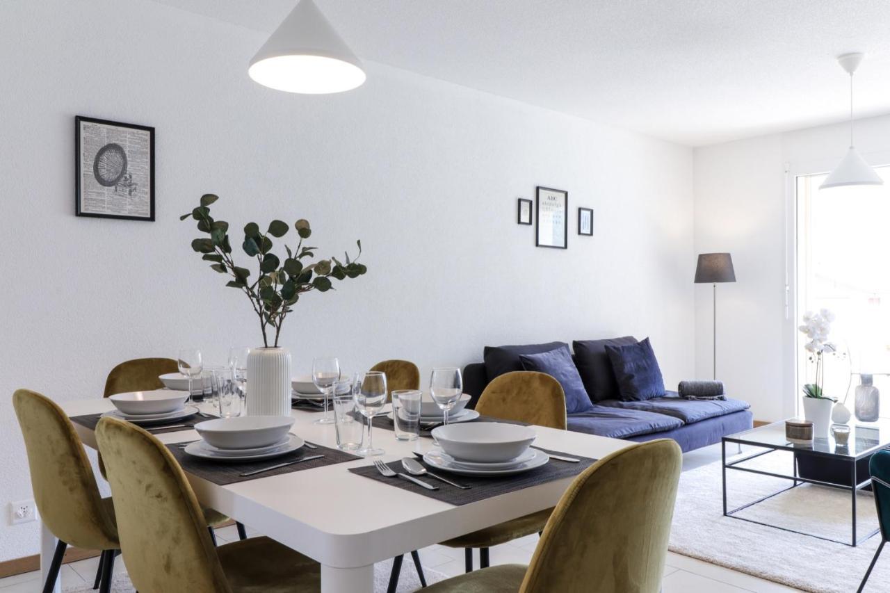 Nice Apartment Ideally Located In Martigny מראה חיצוני תמונה