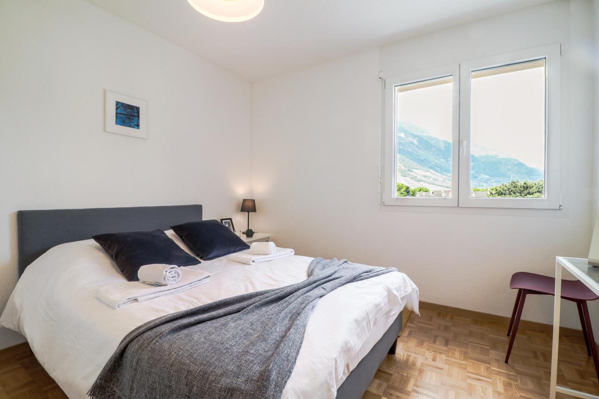 Nice Apartment Ideally Located In Martigny מראה חיצוני תמונה